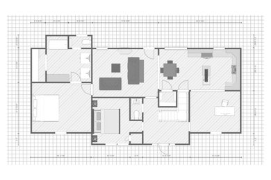 Inspiration for a french country home design remodel in Portland Maine