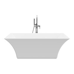 A&E Bath & Shower - A&E Bath and Shower 71" All" -1 Freestanding Tub Combo - Bathtubs
