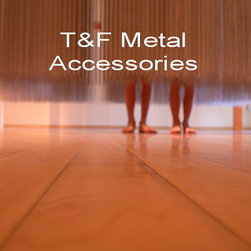 Aluminum ball chain curtain screen - Screens And Room Dividers