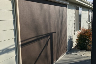Exterior Solar Shade for Sliding Glass Door