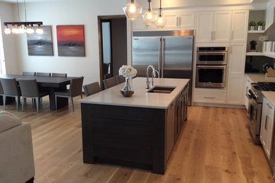 Kitchen - contemporary kitchen idea in Other