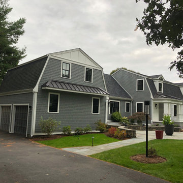 James Hardie Siding with Pella Windows and new deck