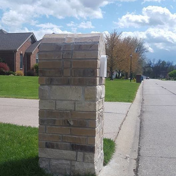 Stone and Brick Mailbox @ Whitmoor Golf course ( # 2 )
