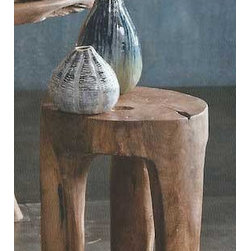 Roost Big Sur Three Leg Stool - SKU: F858 - Indoor Pub And Bistro Tables