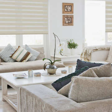 Shade by Jamie: Vertilux Neolux Dual Shades