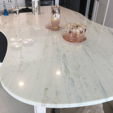 Cristallo Dolomite Kitchen Countertop