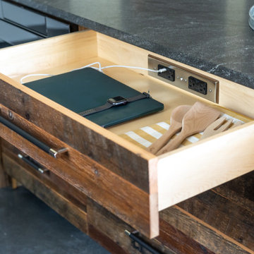 Kitchen In-Drawer Charging Outlets