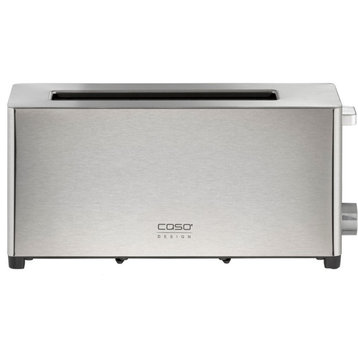 Caso Design Two Slice Wide Slot Toaster, Stainless Steel, 11916