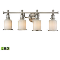 Elk Lighting Acadia 4-Light Led Vanity, Brushed Nickel