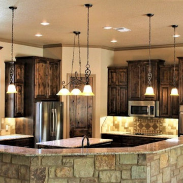 Knotty Alder Cabinets