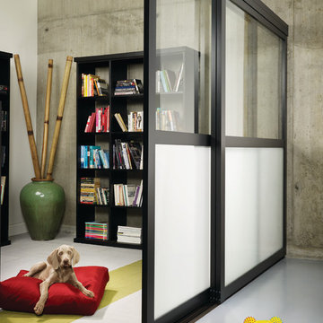 Sliding room dividers