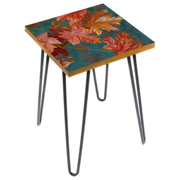 Mystical Autumn Side Table, 15"
