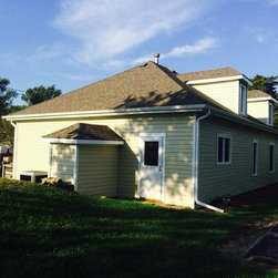 Seamless Steel Siding - After - Products