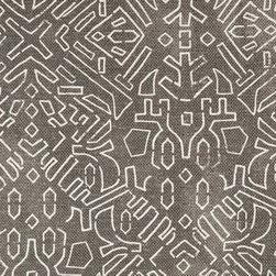 Katagami in Smoke - Fabric
