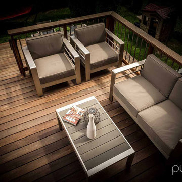 Ipe Deck Modern