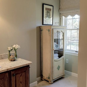 Vintage Linen Cabinet