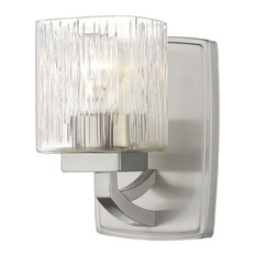 Z-LITE 1929-1S-BN 1 Light Wall Sconce, Brushed Nickel