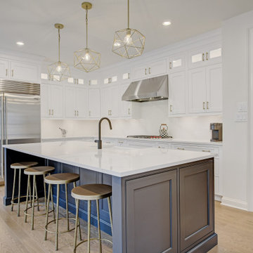 Brighton Beaded Inset Island Kitchen by Chris
