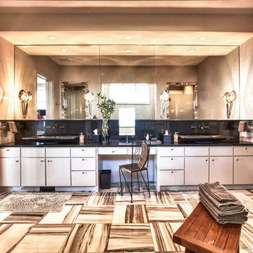Modern Residence with White Marble Tile | Destin, FL