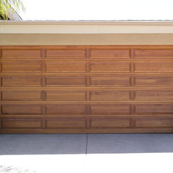 Wood Traditional Garage Doors - Products