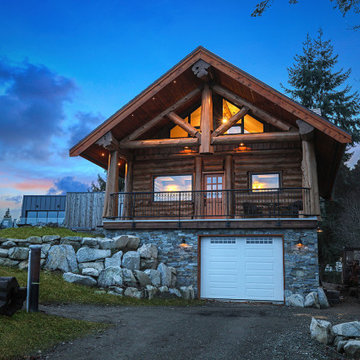 McFeely Drive Log Home Design
