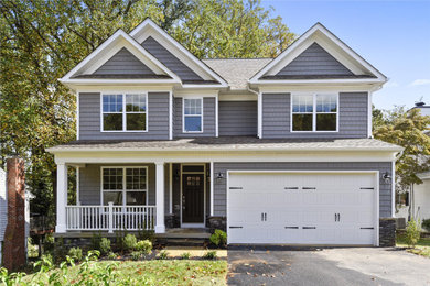 Example of an exterior home design in Baltimore