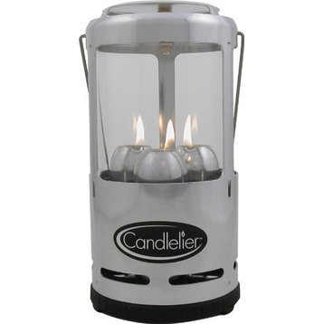 Uco Candlelier Deluxe Candle Lantern, Aluminum