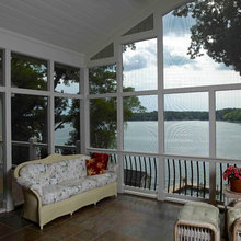 porch floor and ceiling