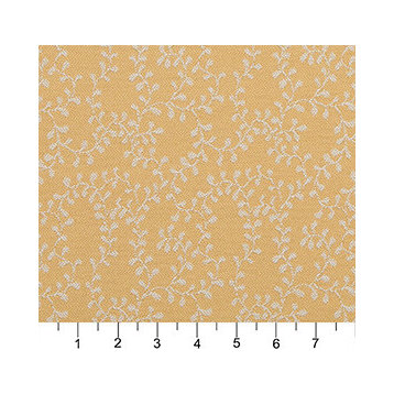 Gold And Beige Vines Indoor Outdoor Upholstery Fabric By The Yard