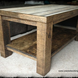 Rustic Maple Coffee Table - Coffee Tables