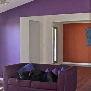 Foto di un piccolo soggiorno contemporaneo