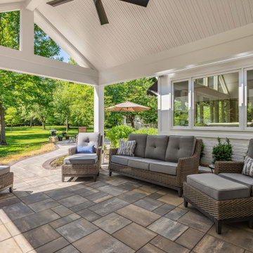 Dublin kitchen & covered patio