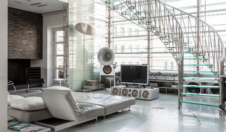 Houzz Tour: Maffiga industriloftet har plats för tre generationer