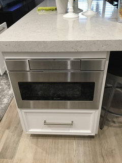 Microwave Drawer In Island