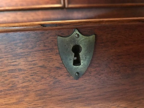 A Drawer Lock On My Vintage Sideboard, Antique Dresser Drawers Stuck