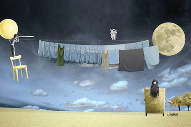 Watching the Yellow Moon