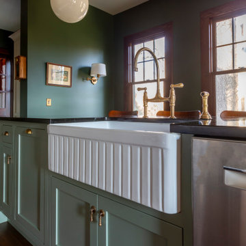 Farmhouse Sink and Rohl Faucet