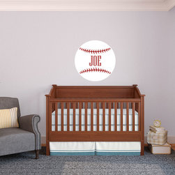 Personalized Baseball Custom Wall Decal - Wall Decals