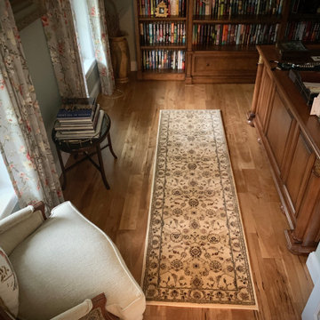Merrimack, NH: Existing Refinish and Custom Staircase