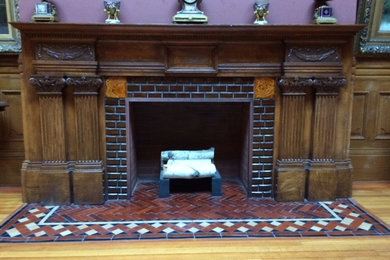 Sitting room fireplace Elmira, NY