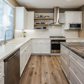 Reclaimed Wood Kitchen Remodel