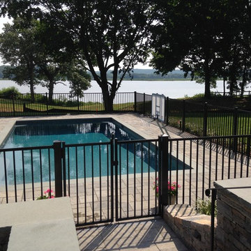 4' High Commercial Grade Aluminum Pool Fence