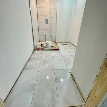 Beautiful Bathroom Construction