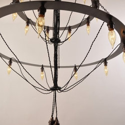 Mandy Chandelier - detail - Chandeliers