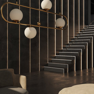 Manhattan, NY | A Building Lobby, Contemporary Minimalism