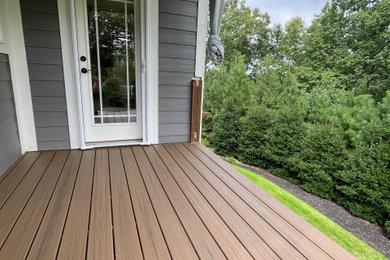 Deck - mid-sized modern deck idea in Other