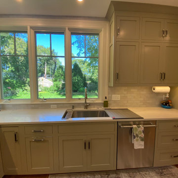 Newton Kitchen, Rear entry & Basement Stair Project