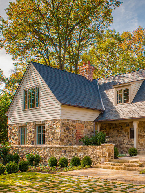 Stone Siding Combination Houzz