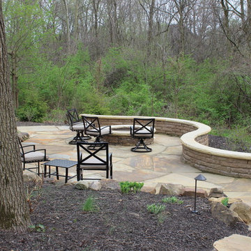 Upscale Patio in the Woods