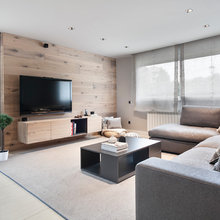 pared salon madera